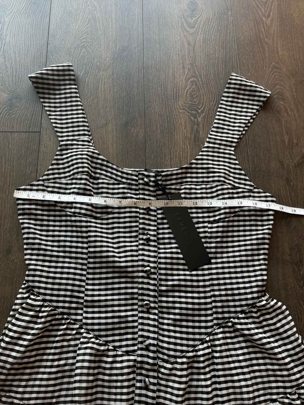 Lioness Gingham Romper - Picture 7 of 13